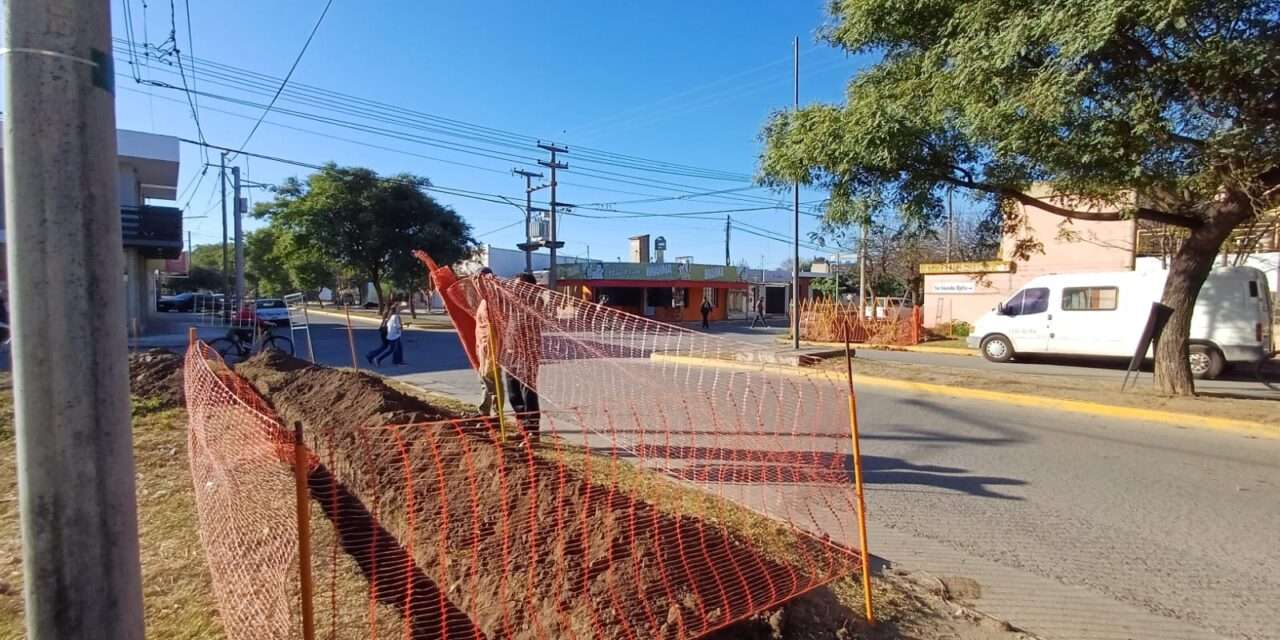 Río Tercero: avanza la ampliación de la red de gas en distintos barrios de la ciudad
