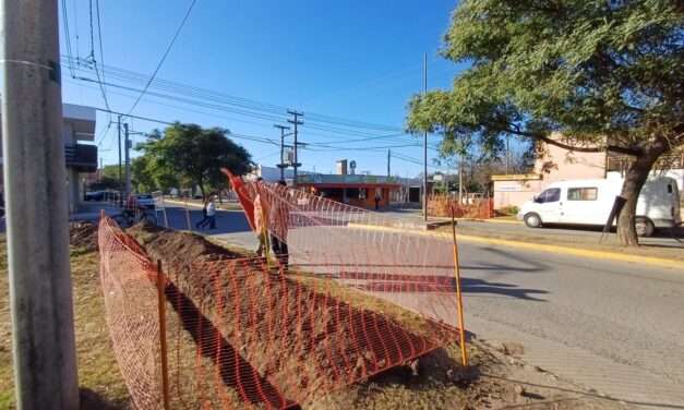 Río Tercero: avanza la ampliación de la red de gas en distintos barrios de la ciudad