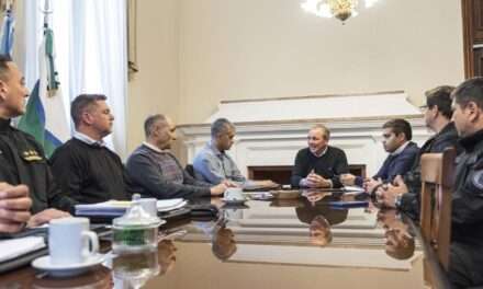 Río Cuarto: De Rivas encabezó la primera reunión de la Unidad Operativa de Seguridad