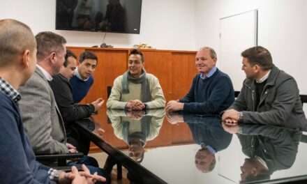 El Intendente De Rivas se reunió con sus pares de Holmberg y Las Higueras