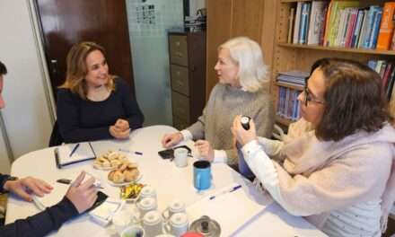 Myrian Prunotto se reunió en Río Cuarto con autoridades del Colegio de Psicopedagogos