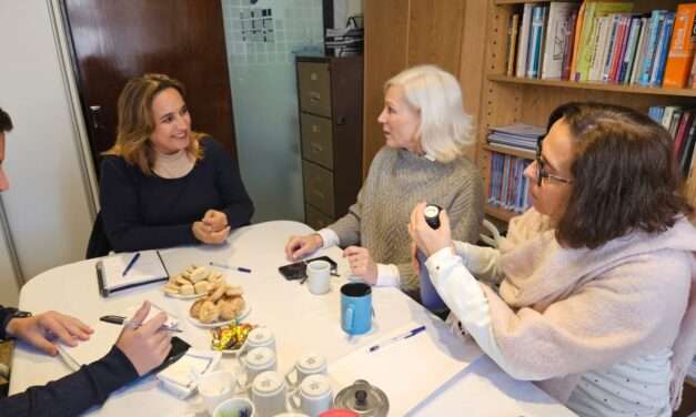 Myrian Prunotto se reunió en Río Cuarto con autoridades del Colegio de Psicopedagogos