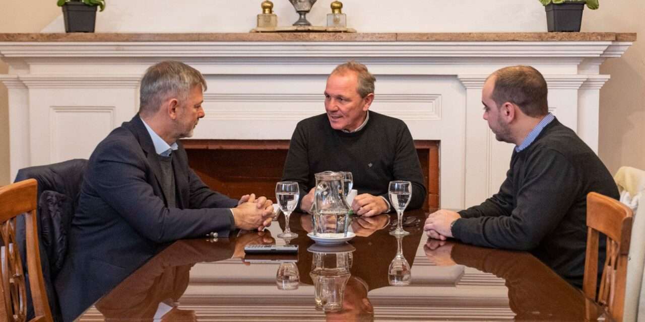 Río Cuarto: De Rivas recibió al Viceintendente de Córdoba y se comprometieron potenciar el trabajo conjunto