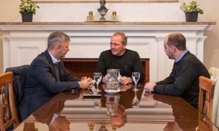 Río Cuarto: De Rivas recibió al Viceintendente de Córdoba y se comprometieron potenciar el trabajo conjunto