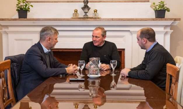 Río Cuarto: De Rivas recibió al Viceintendente de Córdoba y se comprometieron potenciar el trabajo conjunto