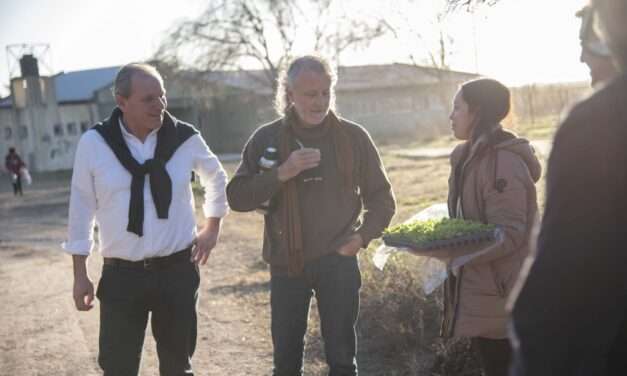 Río Cuarto: De Rivas recorrió la Granja Siquem, un símbolo del compromiso social en la ciudad