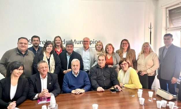 Intendentes Radicales realizaron gestiones ante el Gobierno Nacional