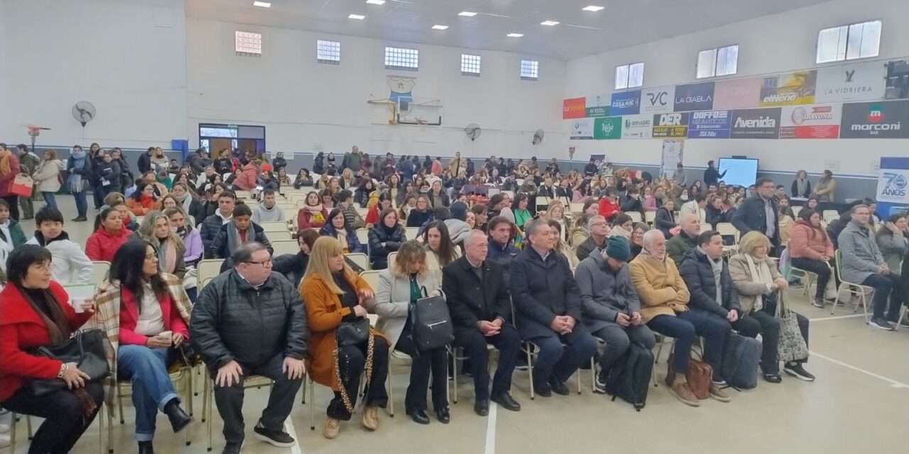 La Carlota: se realizó el segundo Congreso de Educación «Pensando en la Escuela»
