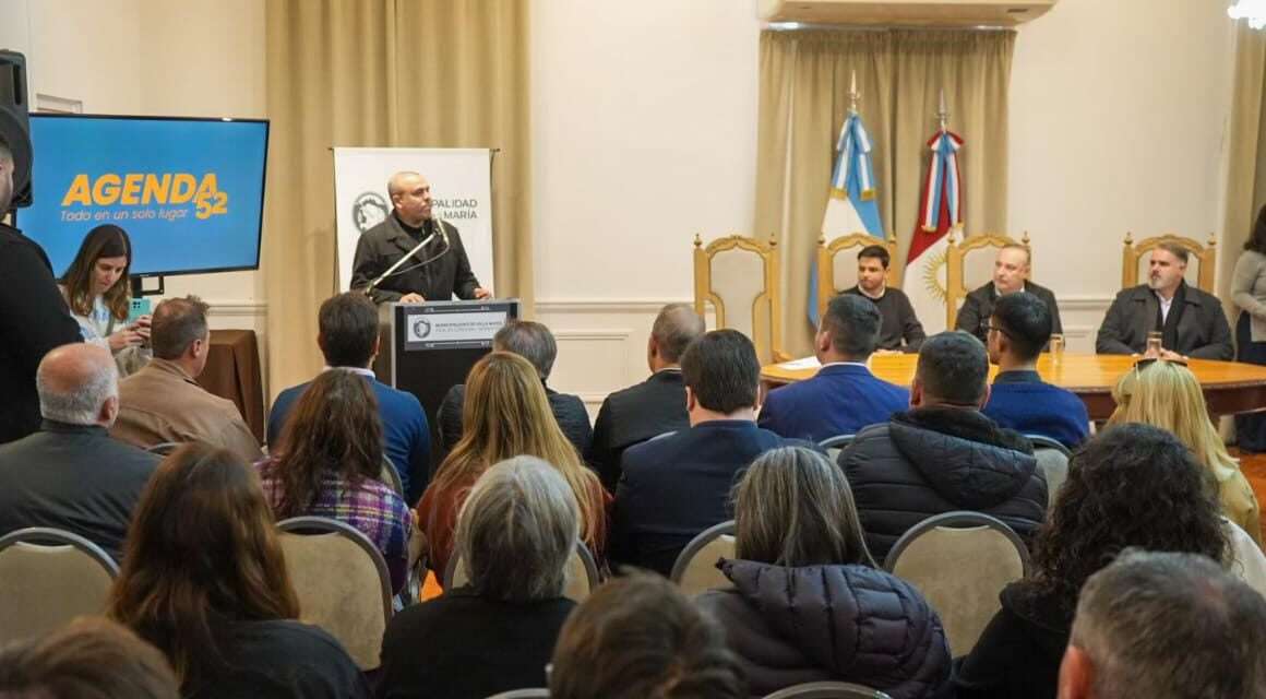 Villa María lanzó «Agenda 52»; una plataforma para potenciar el turismo, difundir eventos y actividades locales