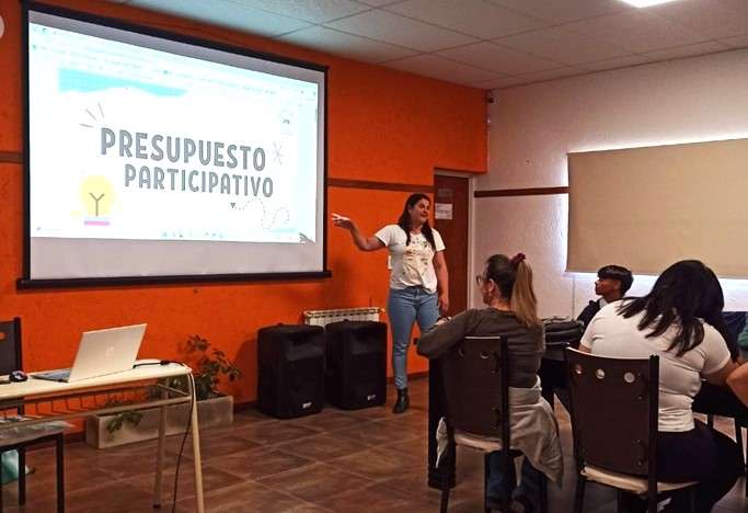 Bengolea: Domínguez presentó los alcances del presupuesto participativo