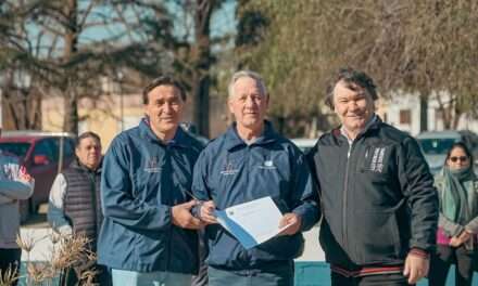 Adelia María: se inauguró la Plazoleta «Veteranos Fútbol Club»