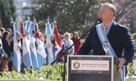 Accastello: «Villa María es una ciudad maravillosa, que abraza a los que vienen»