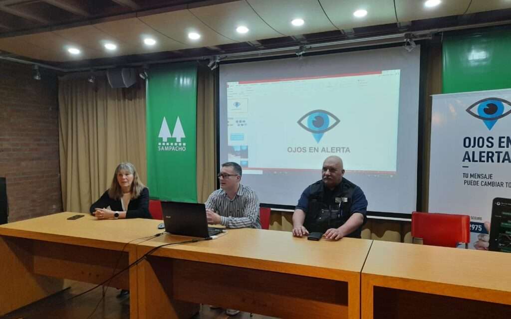 En Sampacho comenzaron las capacitaciones del programa «Ojos en alerta»