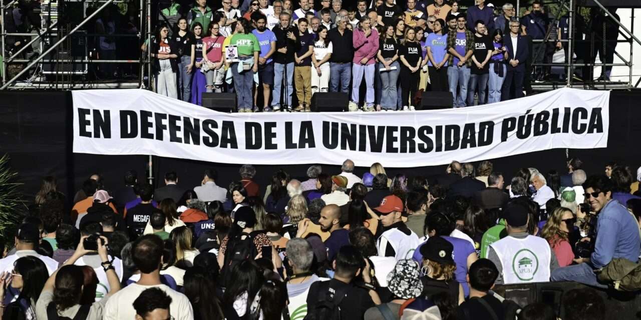 Marcha Universitaria: «Es un error entender como un gasto lo que el Estado destina a educación»