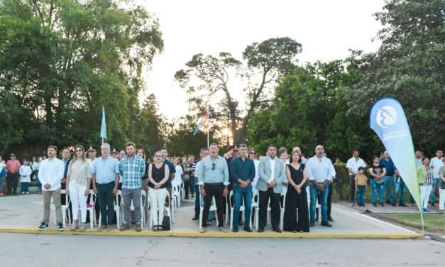Buchardo: celebración del 120° Aniversario con acto y desfile cívico