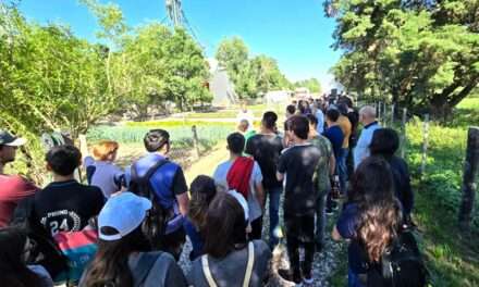 Estudiantes recorrieron el Corredor Sustentable del periurbano de Ucacha