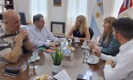 El Defensor del Pueblo de Río Cuarto Daniel Frangie fue recibido por la rectora Marisa Rovera