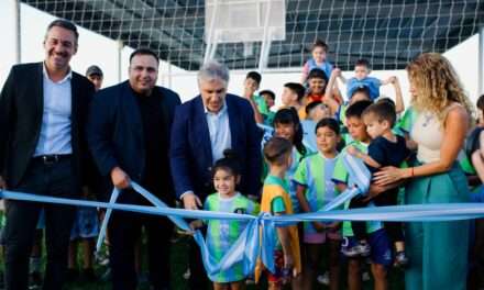 Las Higueras cuenta con un nuevo Polideportivo Social