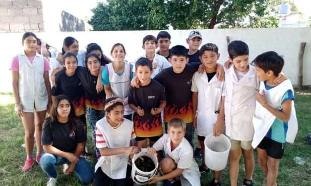 General Levalle: centros educativos se hicieron su propio compost