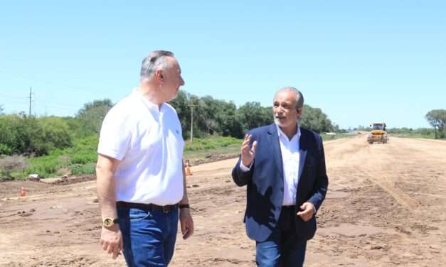 Circunvalación rutas 4 y 9: la obra registra un 80% de avance