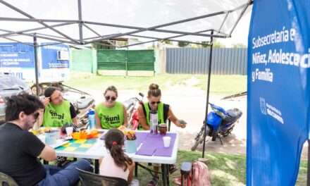 Río Cuarto: La Muni en Tu Barrio despidió el año en barrio Las Ferias