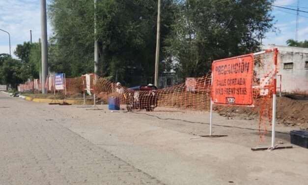 Huinca Renancó: el tendido de la red de gas llegó al Hospital Provincial Dr. René Favaloro