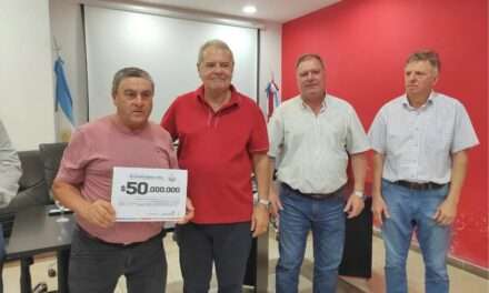 Consorcios Camineros recibieron aportes por más de $2.300 millones