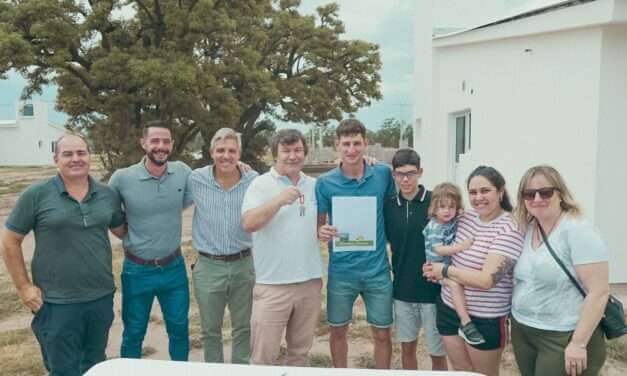 Adelia María: tercera entrega del Barrio 150 Viviendas