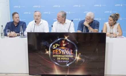 El Festival Internacional de Peñas de Villa María se presentó en Río Cuarto