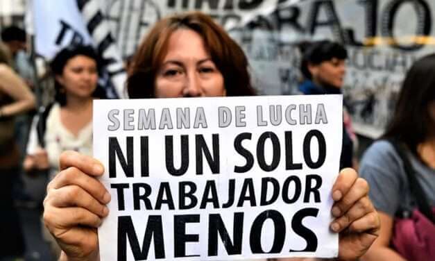 En un año se perdieron casi 200 mil empleos en Argentina