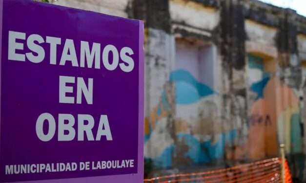 Laboulaye: comenzaron las obras para poner en valor la intersección España e Italia