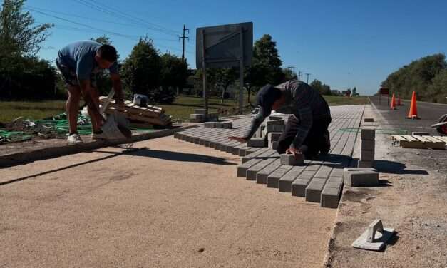 Alcira Gigena: Nuevas obras en el Parque Industrial