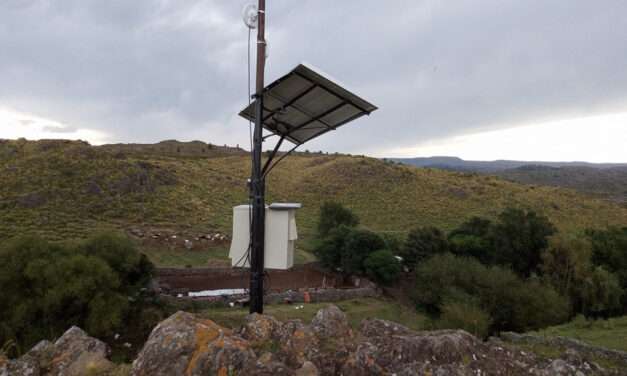 Red integrada por la UNRC lleva Internet a hogares de Las Lagunitas