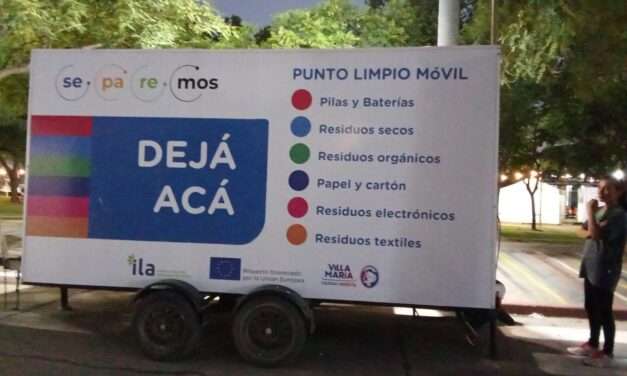 Villa María lanza campaña de reciclaje en el Festival de Peñas