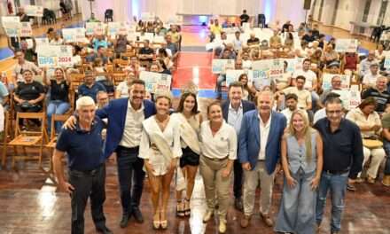 Myrian Prunotto presidió en Leones el acto de entrega de aportes a las Buenas Prácticas Agropecuarias