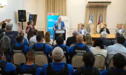 Villa María: La Guardia local incorporó armas de letalidad reducida