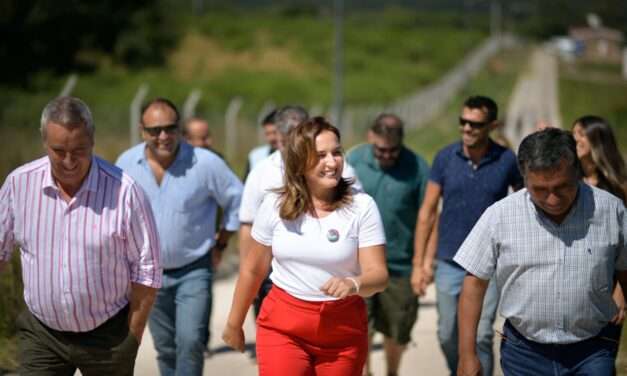 Myrian Prunotto recorrió la Planta Potabilizadora de Santa Rosa de Calamuchita