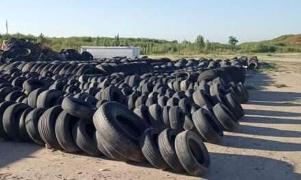 Villa María: El municipio recolectó 8 toneladas de neumáticos fuera de uso