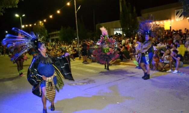 Ucacha: la comunidad disfrutó de los Carnavales 2025