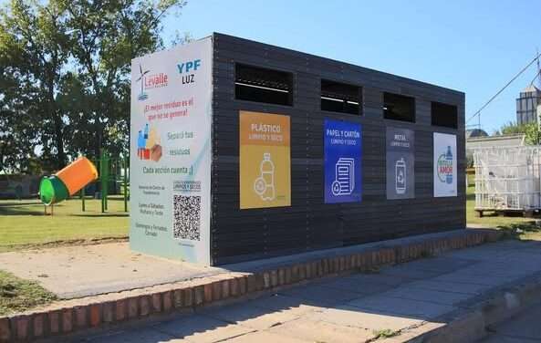 General Levalle tiene nuevos Puntos Verdes para fomentar el reciclaje