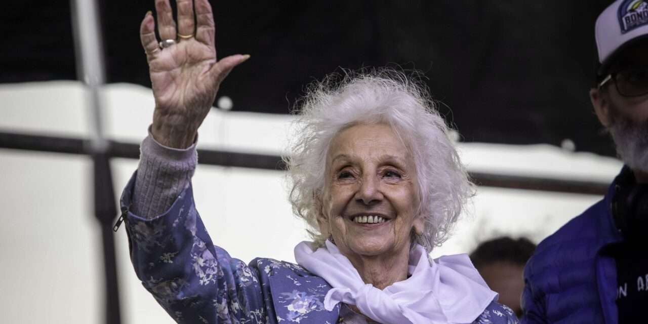 Estela de Carlotto: “El Estado debe garantizar la restitución de la identidad de los nietos y nietas»