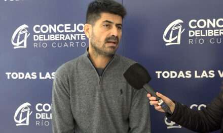 Río Cuarto: Inicio del período legislativo y el tratamiento de diferentes proyectos