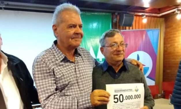 El Consorcio Caminero de Bulnes recibió aportes del gobierno provincial