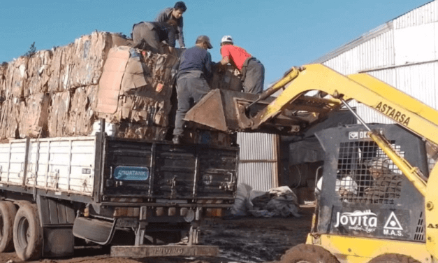 Jovita envió a reciclar casi 45 mil kilos de materiales reciclables