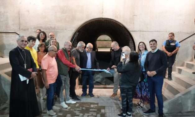 Villa María: Accastello inauguró el «Paseo Hermanos Seco» en el Predio Ferrourbanístico
