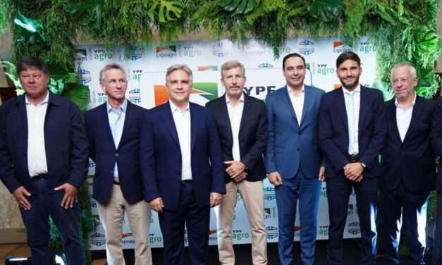 En Expoagro, Llaryora reiteró el pedido de una nueva ley de biocombustibles