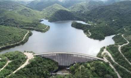 Recuperación hídrica en la provincia: el embalse La Quebrada se acerca a su nivel de vertedero