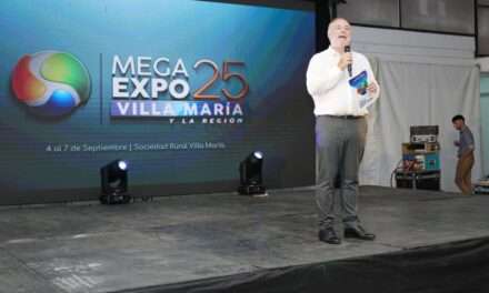 Accastello participó del lanzamiento de la MegaExpo Villa María 2025