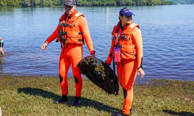 “Fondo Limpio”: se realizó una nueva jornada de limpieza en el Embalse de Río Tercero