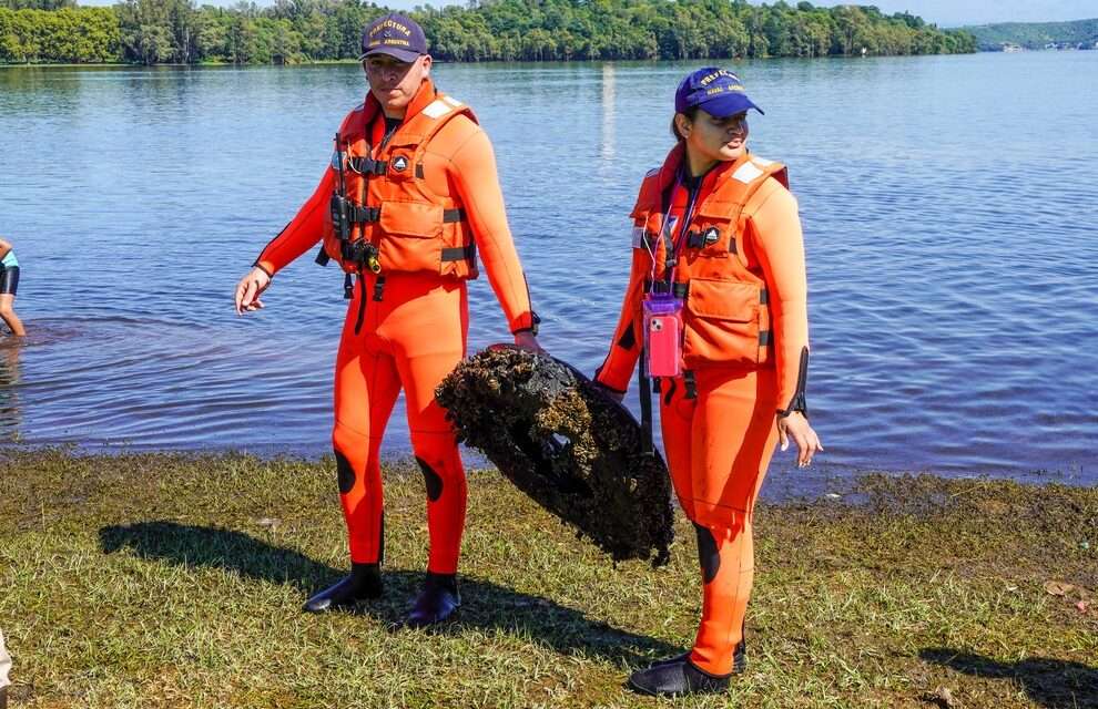 “Fondo Limpio”: se realizó una nueva jornada de limpieza en el Embalse de Río Tercero